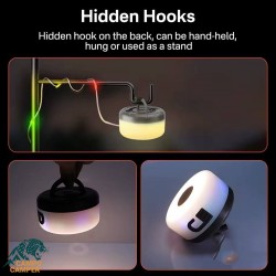 چراغ چادر ریسه ای 8 متری