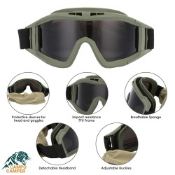 عینک طوفان ۳ لنز