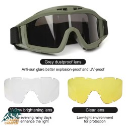 عینک طوفان سه لنزه رویژن