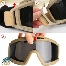 عینک طوفان سه لنزه رویژن