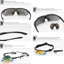 عینک اوکلی پلاریزه 5 لنز