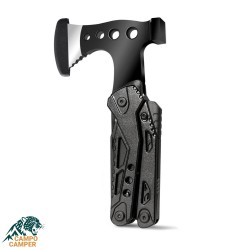 تبر کمپینگ همه کاره + چکش و 12 ابزار مکمل