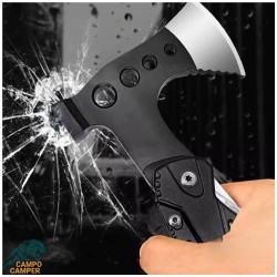 تبر کمپینگ همه کاره + چکش و 12 ابزار مکمل