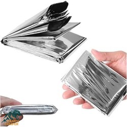 پتوی نجات یک طرفه نقره ای