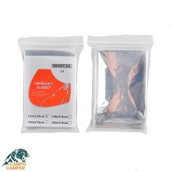 پتوی نجات یک طرفه نقره ای