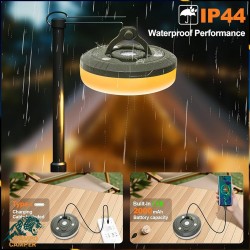 چراغ کمپینگ ریسه ای ده متری پاور بانک دار مدل KXK-828