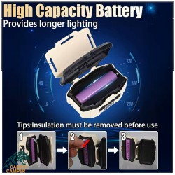 هدلایت 5 لنز سنسوردار خاکی RUILANG-RL-617S