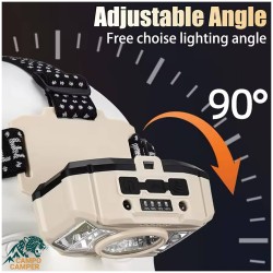 هدلایت 5 لنز سنسوردار خاکی RUILANG-RL-617S