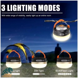 چراغ شارژی کمپینگ گلاری