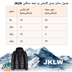 کاپشن پر نیمه سنگین جک لانگ JKLW