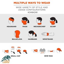 اسکارف زمستانه داخل خز