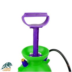 دوش سفری پمپی مکانیکی ۵ لیتری