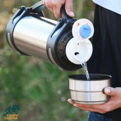 فلاسک استیل مسافرتی 2000 میلی لیتری