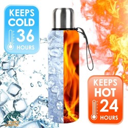 فلاسک استیل سایبو SAIBO 1L (ظرفیت 1 لیتر)