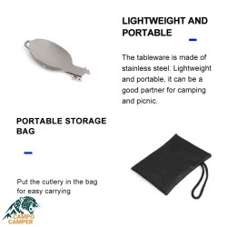 ست قاشق چنگال و کارد استیل دسته مفتولی