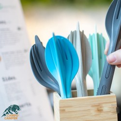 قاشق چنگال پلاستیکی چسبیده Pro Cook