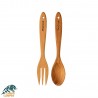 ست قاشق و چنگال چوبی Pro Cook