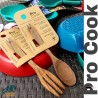 ست قاشق و چنگال چوبی Pro Cook