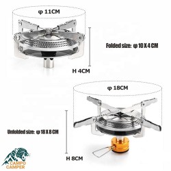 سرشعله چهار پره پیکنیکی edoird