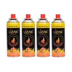 کپسول گاز کوهنوردی استوانه ای 220 گرم (پک 4 عددی)