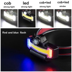 چراغ پیشانی ZOOM مدل W685-5 با ۵ ال ای دی ضد آب