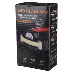 چراغ پیشانی ZOOM مدل W685-5 با ۵ ال ای دی ضد آب