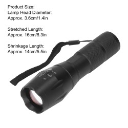 چراغ قوه شارژي پليسي مدل Power Style UV