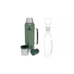 فلاسک استنلی 2.3 لیتری مدل Classic Legendary Bottle (دسته تاشو)