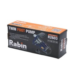 R2603 تلمبه باد پایی دو پمپ رابین